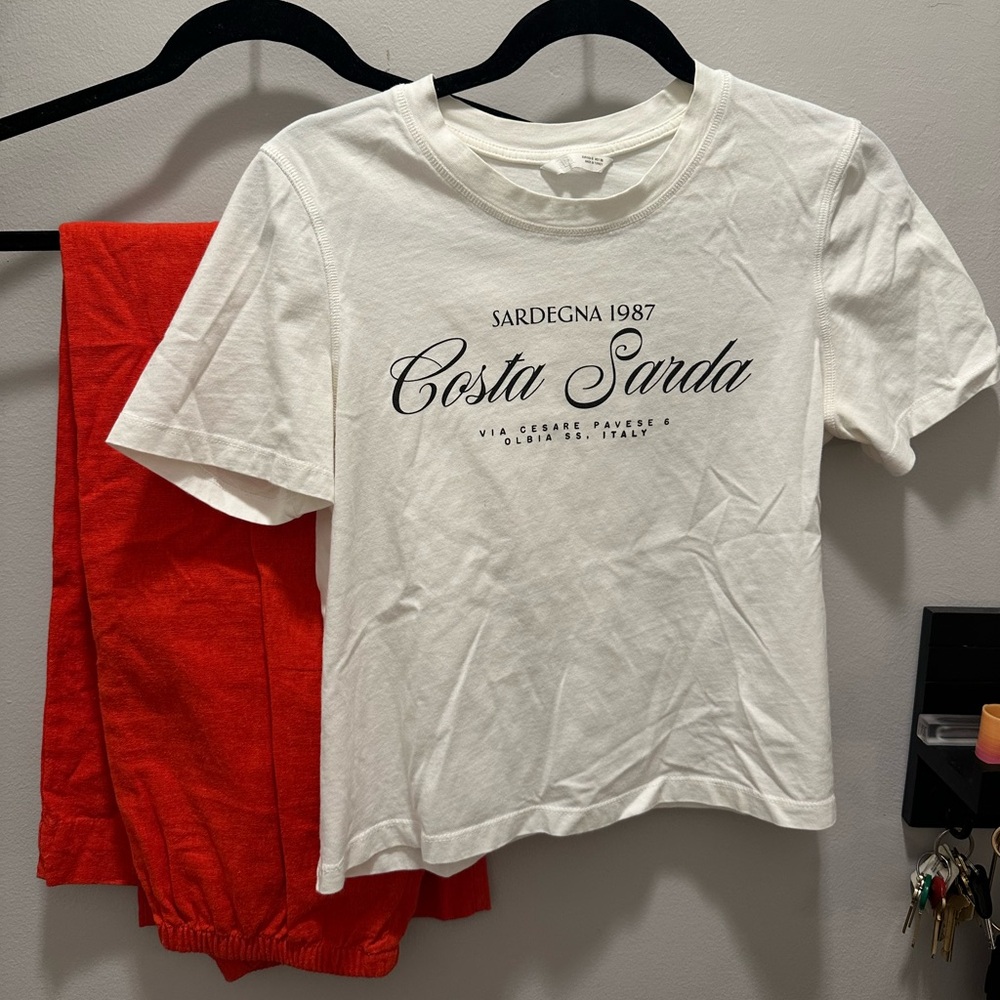 Zara Shirt & Linen Pants Bundle XS/S